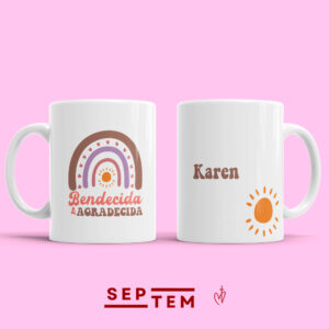 Mug - Bendecida y Agradecida