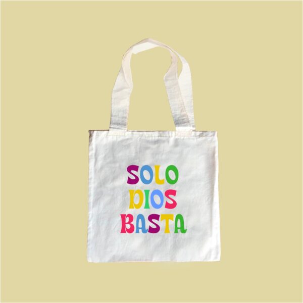 Tote Bag - Solo Dios Basta