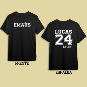 Camiseta Emaús Hombres - Lucas 24