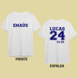 Camiseta Emaús Hombres - Lucas 24