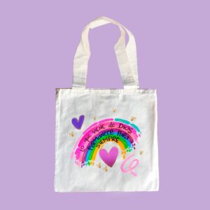 Tote Bag - Lo que viene de Dios permanece para siempre