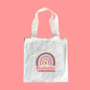 Tote Bag - Bendecida y Agradecida