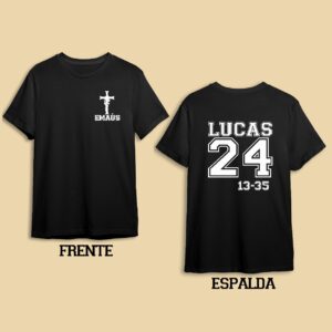 Camiseta Emaús Hombres - Lucas 24