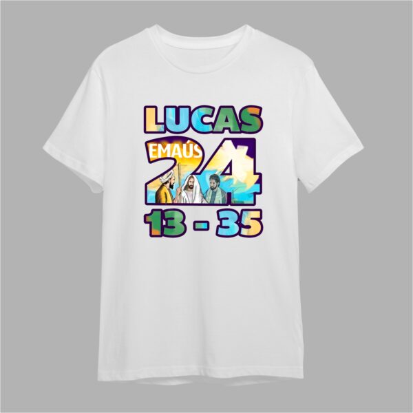 Camiseta Emaús Hombres - Lucas 24 - Image 3
