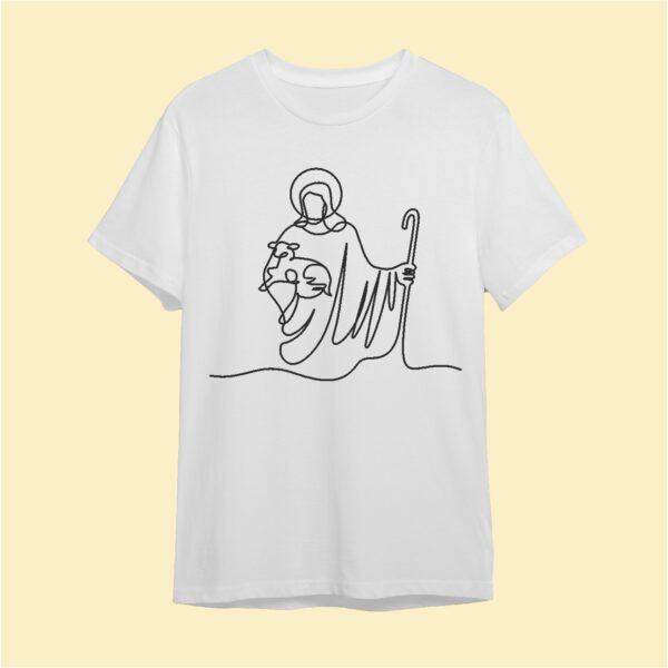 Camiseta Jesús El Buen Pastor - Image 4