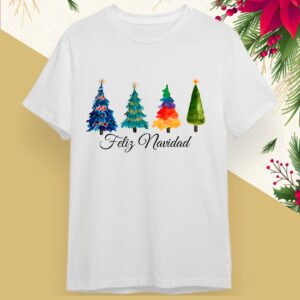 Camiseta Navideña - Feliz Navidad / Merry Christmas