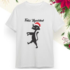Camiseta  Feliz Navidad / Gato