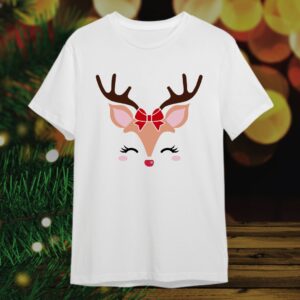 Camiseta Navideña - Feliz Navidad Reno