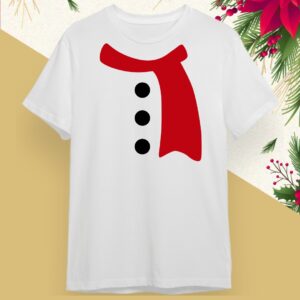 Camiseta Navideña - Feliz Navidad / Muñeco de Nieve