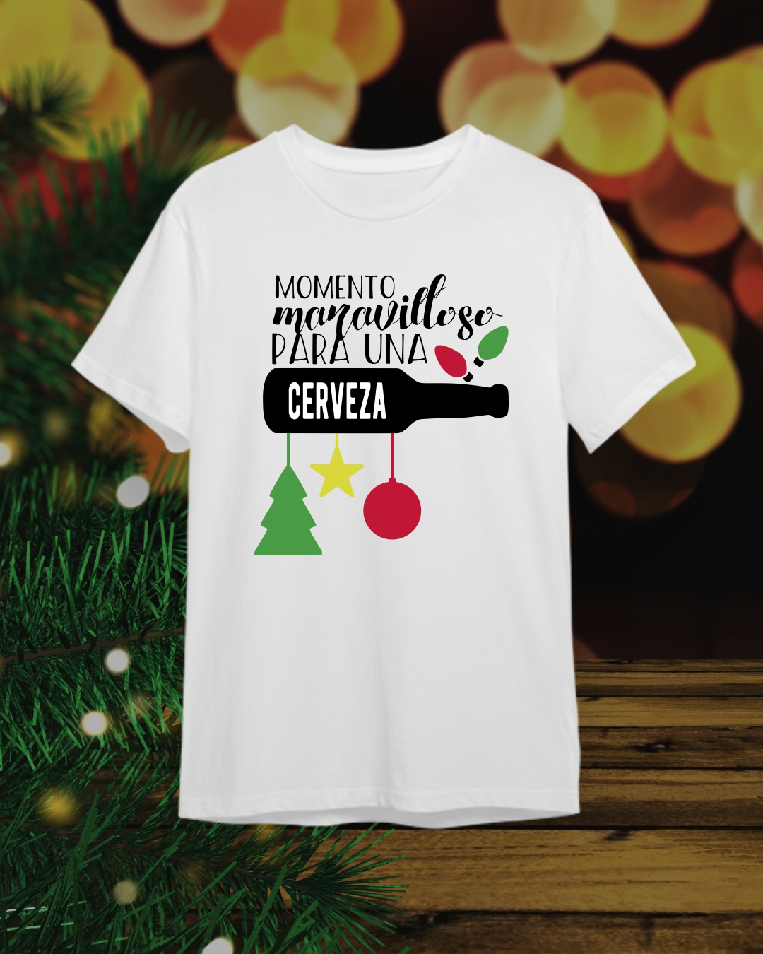 Camiseta Navideña - Feliz Navidad
