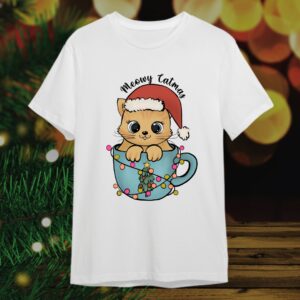 Camiseta Navideña - Feliz Navidad / Merry Christmas Cat / Gato