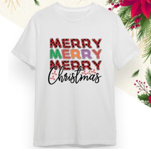 Camiseta Navideña -  Merry Christmas