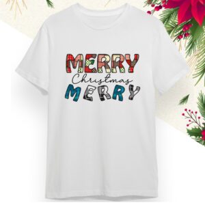 Camiseta Navideña - Merry Christmas