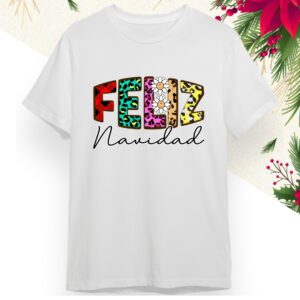 Camiseta Navideña - Feliz Navidad / Merry Christmas