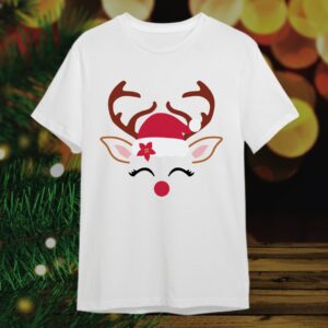Camiseta Navideña - Feliz Navidad Reno