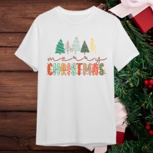 Camiseta Navideña - Feliz Navidad / Merry Christmas