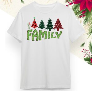 Camiseta Navideña -  Feliz Navidad / Merry Christmas Family