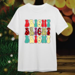 Camiseta Navideña - Feliz Navidad / Bright