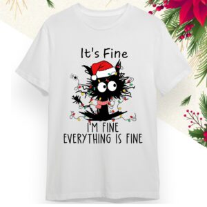 Camiseta Feliz Navidad / Cat lover