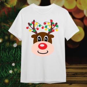 Camiseta Navideña - Feliz Navidad Reno