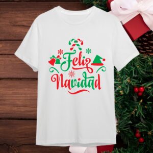 Camiseta Navideña - Feliz Navidad